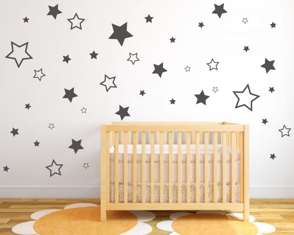 Stars Wall Sticker Pack of star stickers in various sizes and styles