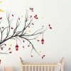 Tree Branch with hanging lanterns wall sticker - Tree Wall Stickers - Hanging Lanterns Wall Stickers