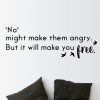 Freedom Quote- Freedom Wall Decals - Bird Decal - Feminism Decal - Freedom Wall Decal - Feminism Wall Decal