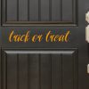 Trick or Treat Door Stickers - Halloween Stickers - Halloween Decor
