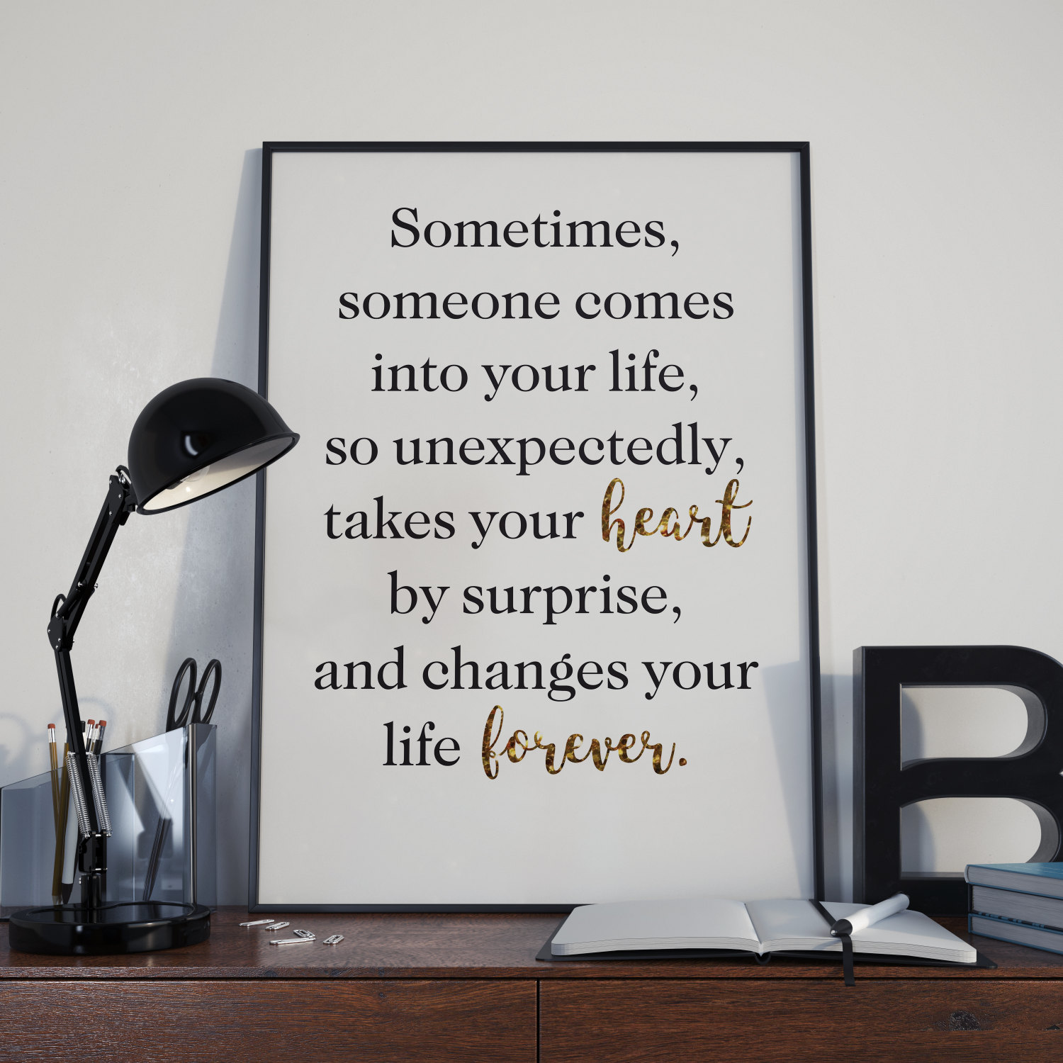 Love quote wall art