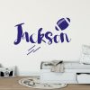 Boys Name American Football Wall Sticker - Boys Name Wall Stickers - American Football Wall Stickers