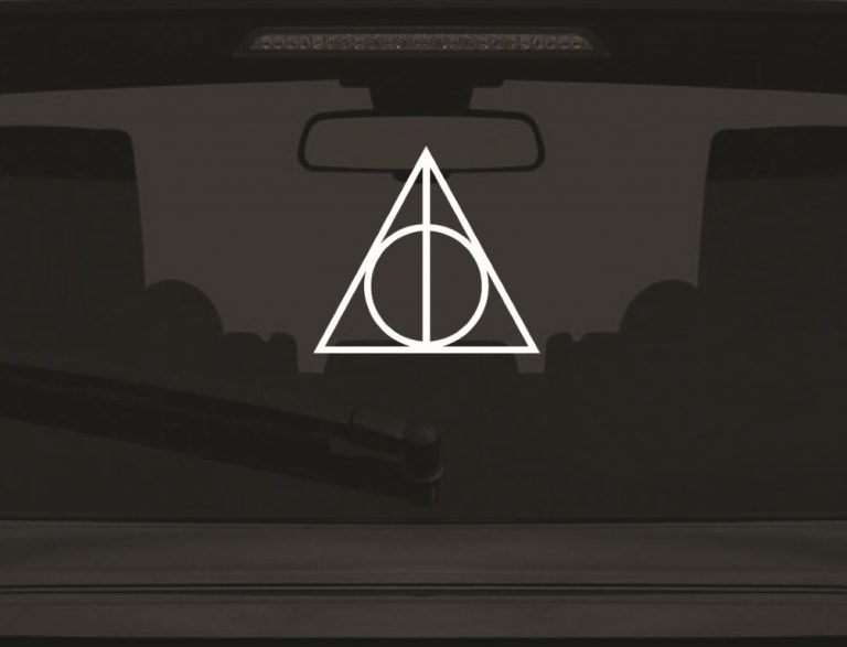 Deathly Hallows Sticker - Urban Artwork
