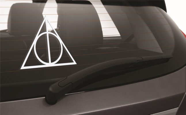 Deathly Hallows Sticker - Urban Artwork