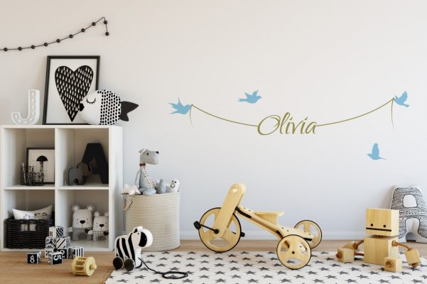 Name Wall Stickers - Personalised Name Wall Stickers for bedrooms