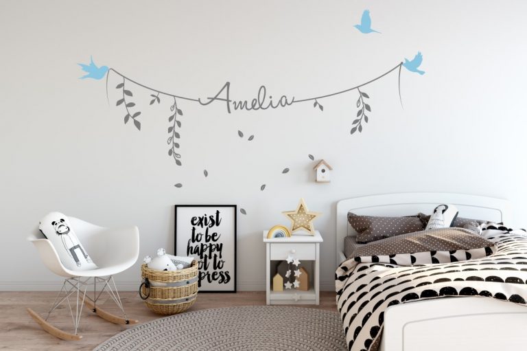 Name Wall Stickers Personalised Name Wall Stickers for girls boys