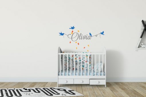 Girls Name on String 8a Wall Sticker