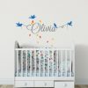 Girls Name on String 8a2 Wall Sticker