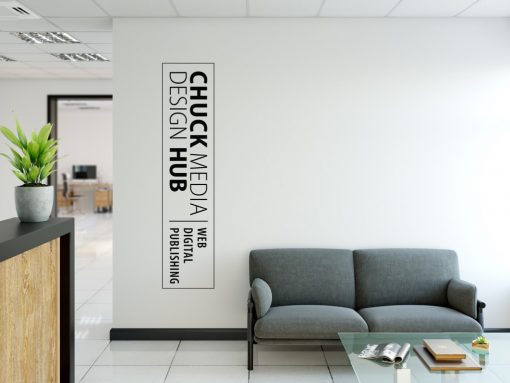 Personalised Signs no1 - Wall Stickers Business Signs 3