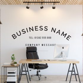 Personalised Signs no10 - Wall Stickers Business Signs 1