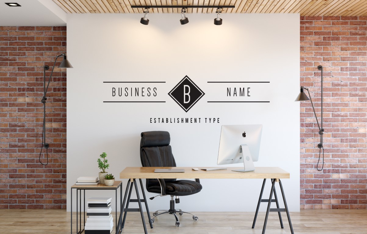 Personalised Signs no11 - Wall Stickers Business Signs 1