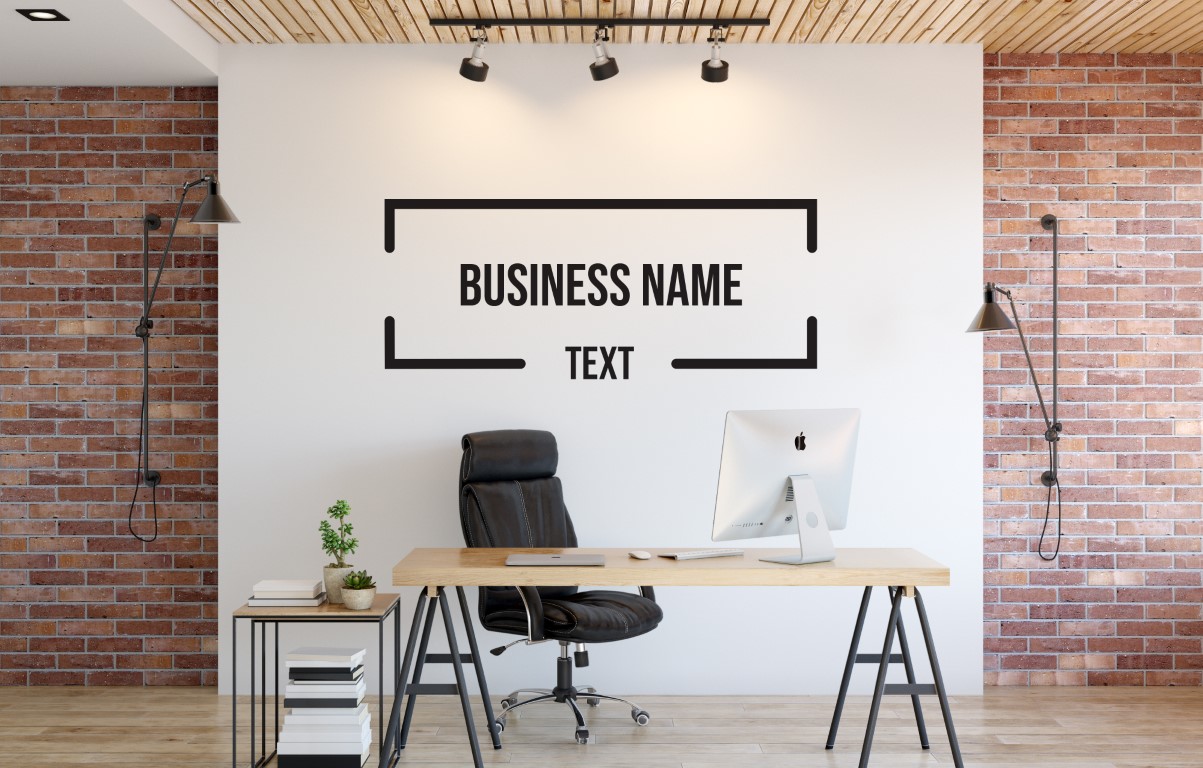 Personalised Signs no155 - Wall Stickers Business Signs 2