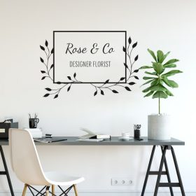 Personalised Signs no161 - Wall Stickers Business Signs 1