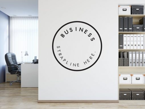 Personalised Signs no165 - Wall Stickers Business Signs 2