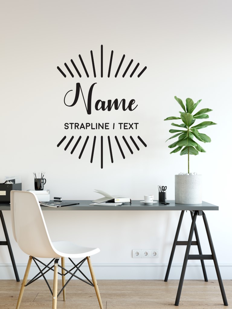 Personalised Signs no167 - Wall Stickers Business Signs 2