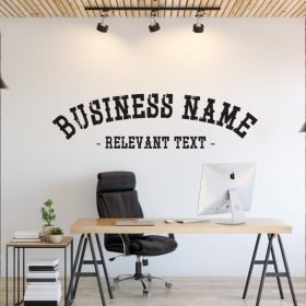 Personalised Signs no170 - Wall Stickers Business Signs 1