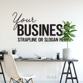 Personalised Signs no172 - Wall Stickers Business Signs 1