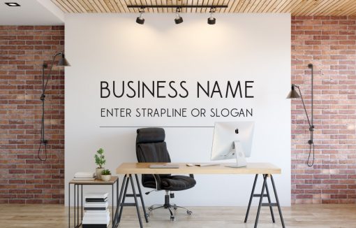 Personalised Signs no177 Wall Stickers Business Signs 1