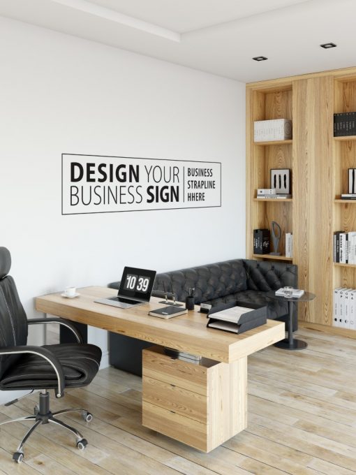 Personalised Signs no1b - Wall Stickers Business Signs 1