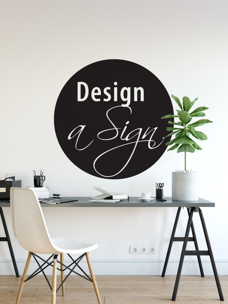 Personalised Signs no2 - Wall Stickers Business Signs 2