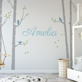 tree name Wall Sticker