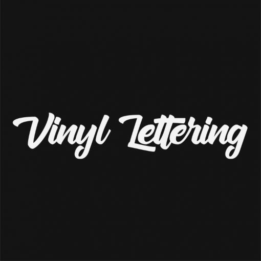 VINYL LETTERING 15-01 - Custom Car Wall Window Stickers