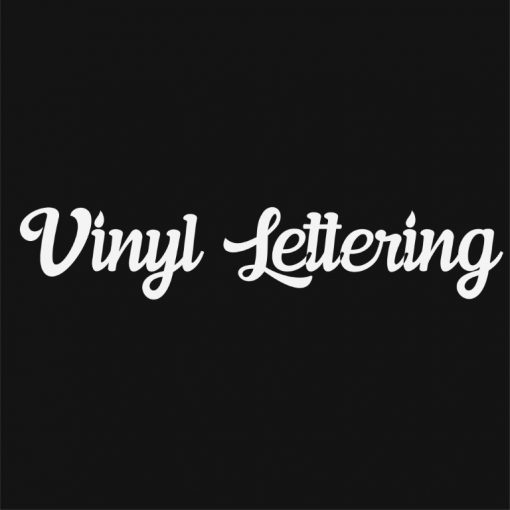 VINYL LETTERING 81-01 - Custom Car Wall Window Stickers