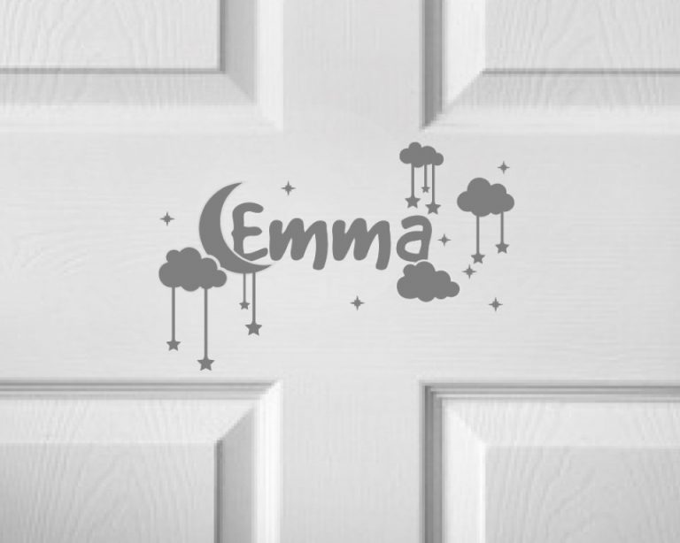 Childrens Door Sticker Personalised Door Sticker Childrens Room Door Sticker Kids door