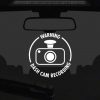 Dash Cam Sticker 1a-01 Decal