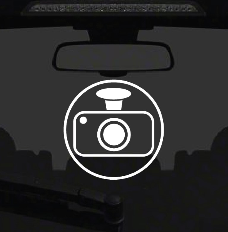 Dash Cam Sticker 2a-01 Decal