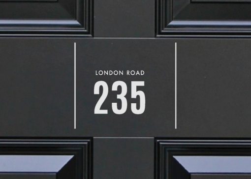 door-numbers 70DR