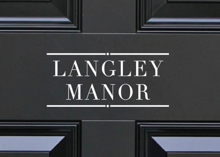 The Manor House Sign Customise Online for £2.99