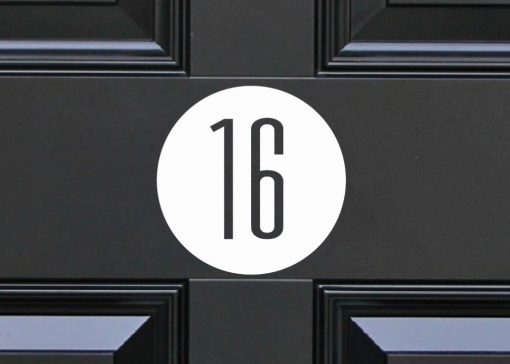 house-sign-numbers 1DR