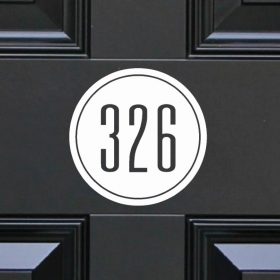 circular house-sign-slate 67DR