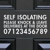 Self Isolating Door Sticker-01