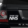 Thank you NHS Car Sticker 1b